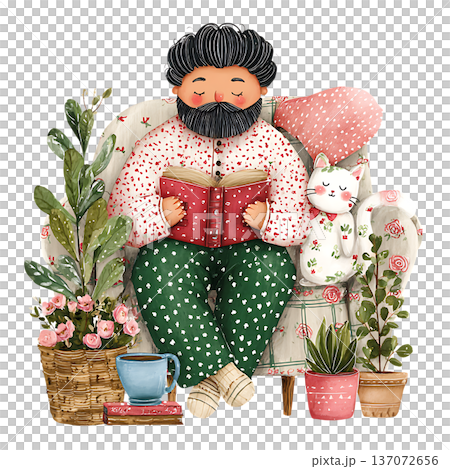 a girl in a pot with a plant 137072656