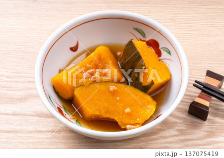 かぼちゃの醤油こうじ煮 かぼちゃの醤油こうじ煮 137075419