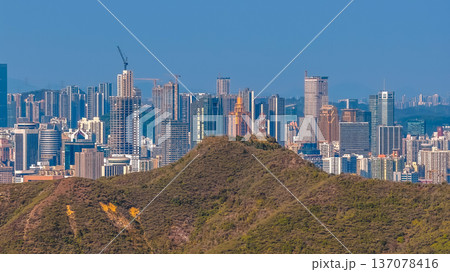 Modern Shenzhen skyline featuring iconic towers and vibrant cityscape Feb 18 2026 Modern Shenzhen skyline featuring iconic towers and vibrant cityscape Feb 18 2026 137078416