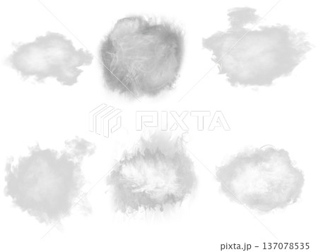 Abstract cloud of fog. Smoke overlay effect. Fog overlay effect. Smoke texture overlays. Misty effect 137078535