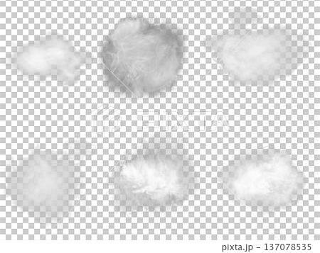 Abstract cloud of fog. Smoke overlay effect. Fog overlay effect. Smoke texture overlays. Misty effect 137078535