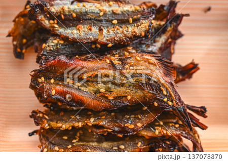総菜の焼きししゃも味醂 137078870