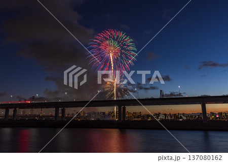 江東花火大会　東京都 137080162