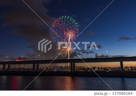 江東花火大会　東京都 137080164