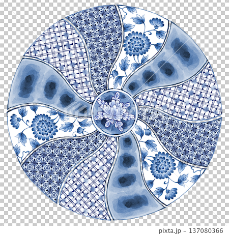 Blue and white porcelain Blue and white porcelain 137080366