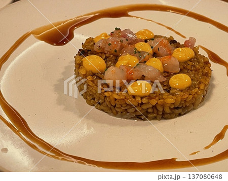 Traditional Rice with Sausages and Pork Ribs Traditional Rice with Sausages and Pork Ribs 137080648