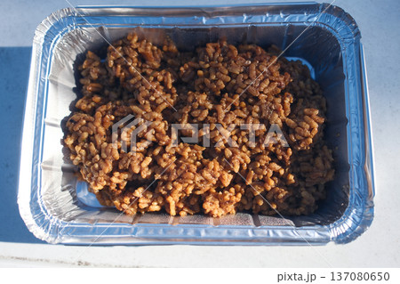 Traditional Rice with Sausages and Pork Ribs 137080650