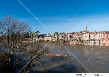 France, Albi, panoramic view of the city of Albi France, Albi, panoramic view of the city of Albi 137081220