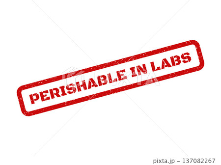 A retro grunge stamp conveying the limited stability of scientific samples and medical materials used in laboratory settings A retro grunge stamp conveying the limited stability of scientific samples and medical materials used in laboratory settings 137082267