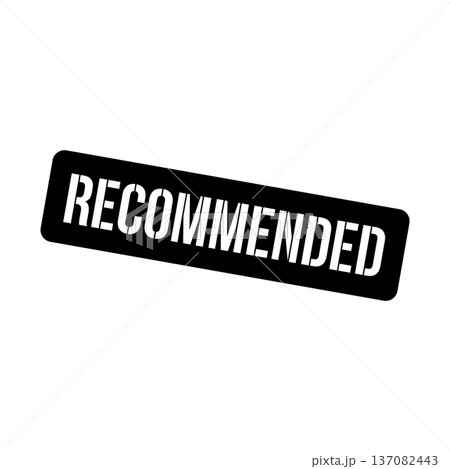 Recommended Stamp, Recommended Grunge Square Sign Recommended Stamp, Recommended Grunge Square Sign 137082443