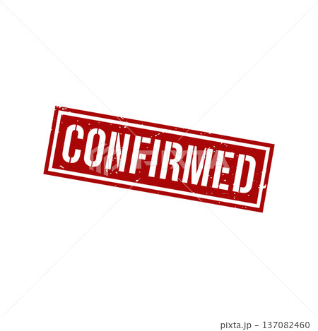 Confirmed Stamp, Confirmed Grunge Square Sign Confirmed Stamp, Confirmed Grunge Square Sign 137082460