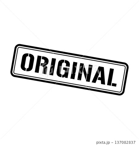 Original Stamp, Original Grunge Square Sign Original Stamp, Original Grunge Square Sign 137082837