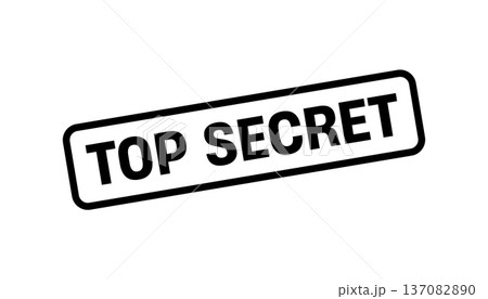 Top Secret Stamp,Top Secret Square Sign 137082890