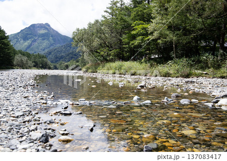 山の見える川 山の見える川 137083417