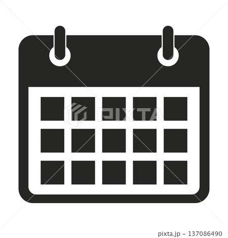 Calendar icon Calendar icon 137086490
