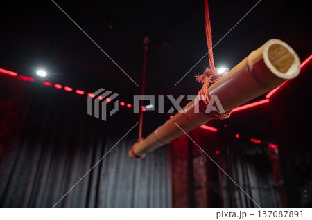 Bamboo stick for shibari. BDSM cross. 137087891