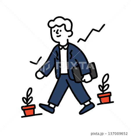 ビジネスマン 137089652