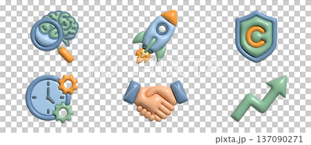 用膨脹圖示可視化工作效率 137090271