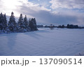 秋田の雪原 137090514