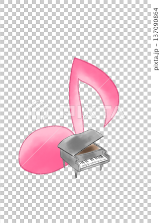鋼琴音符 鋼琴音符 137090864