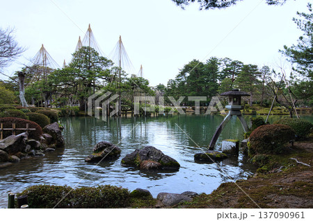 名園に春の訪れ 137090961