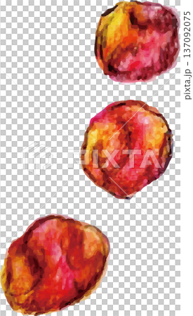 手繪醃梅 137092075