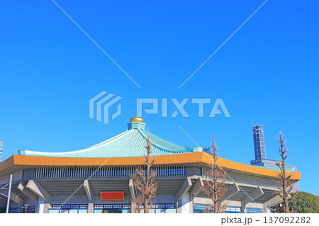 東京都千代田区、日本武道館の風景 137092282