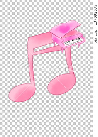 鋼琴音符 鋼琴音符 137092635