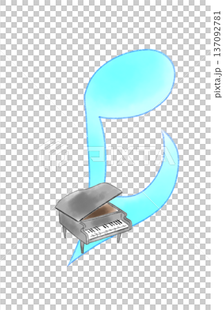 鋼琴音符 137092781