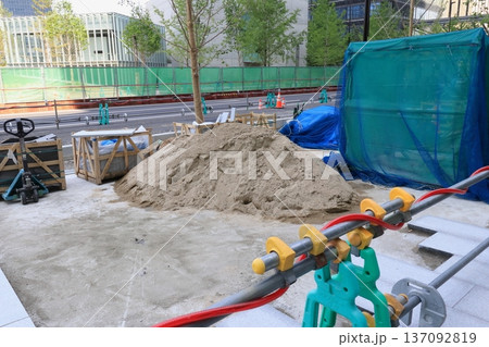 工事現場 工事現場 137092819