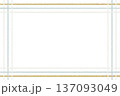 クレヨンで描く、ペールトーンのフレンチシック。大人可愛いチェック模様（心地よい暮らしのデザインに） 137093049