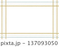 クレヨンで描く、ペールトーンのフレンチシック。大人可愛いチェック模様（心地よい暮らしのデザインに） 137093050
