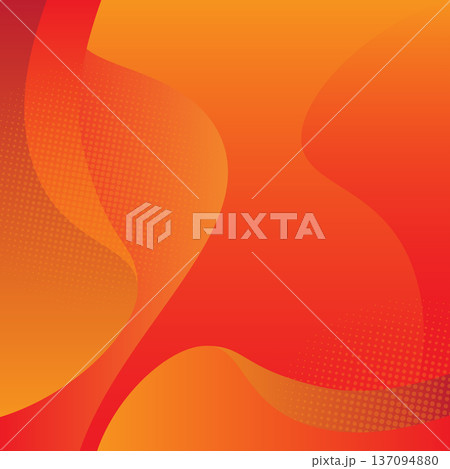 Abstract Orange and Red Gradient Background 137094880