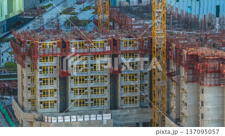 Kai Tak Construction Zone Expands Beside Tall Modern Residential Towers Feb 15 2026 Kai Tak Construction Zone Expands Beside Tall Modern Residential Towers Feb 15 2026 137095057
