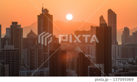 To Kwa Wan Skyline Glows Warmly Beneath Striking Sunset Sun Feb 15 2026 To Kwa Wan Skyline Glows Warmly Beneath Striking Sunset Sun Feb 15 2026 137095069
