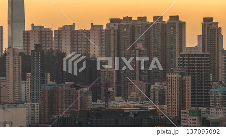 To Kwa Wan Skyline Glows Softly Under Warm Sunset Light Feb 15 2026 To Kwa Wan Skyline Glows Softly Under Warm Sunset Light Feb 15 2026 137095092