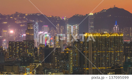 West Kowloon Skyline Glows Warmly Beneath Striking Sunset Gradient Feb 15 2026 West Kowloon Skyline Glows Warmly Beneath Striking Sunset Gradient Feb 15 2026 137095099