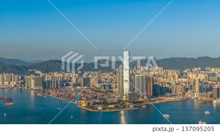 Kennedy Town Skyline Rises Beside Vibrant Western District Waterfront Feb 14 2026 137095205