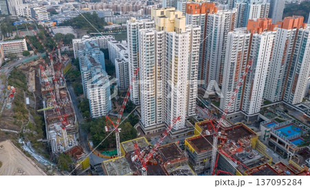 Aerial View Reveals Expanding Pak Tin Estate Redevelopment Progress Feb 13 2026 137095284