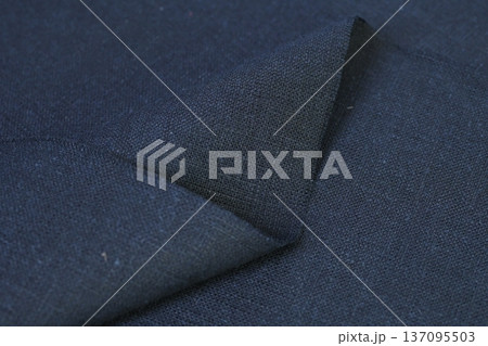 black hemp viscose natural fabric cloth color, sackcloth rough texture of textile black hemp viscose natural fabric cloth color, sackcloth rough texture of textile 137095503