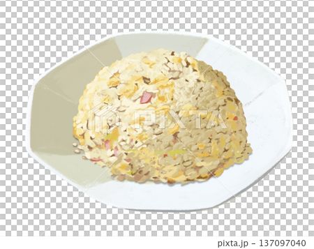 炒飯（八角盤） 137097040