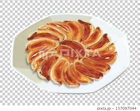 餃子（20個）八角皿 137097044