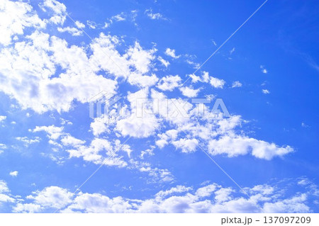 青空と雲イメージ 青空と雲イメージ 137097209