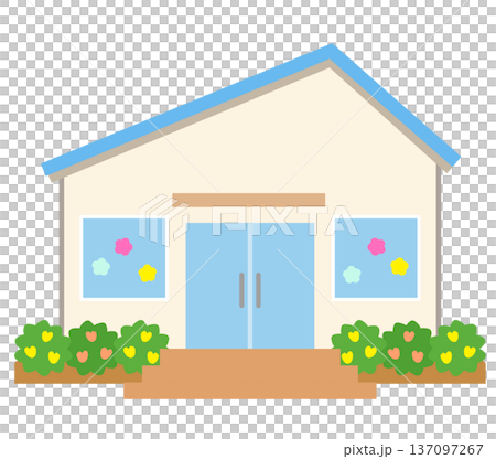 街の施設　店舗　家　お店 137097267