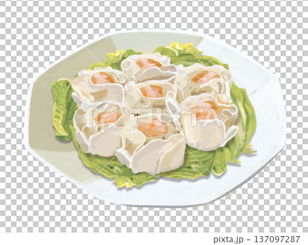 蝦子燒賣（八角盤） 137097287