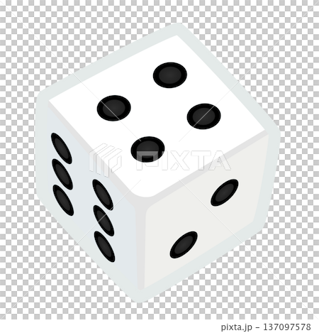 サイコロのイラスト 137097578