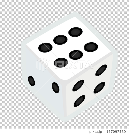 Dice illustration Dice illustration 137097580