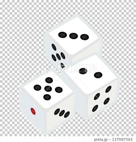 骰子插圖 137097583