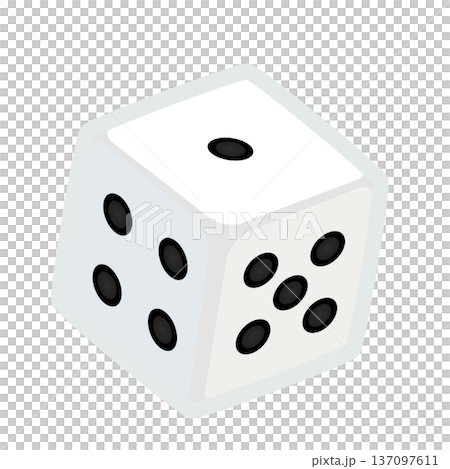 サイコロのイラスト サイコロのイラスト 137097611