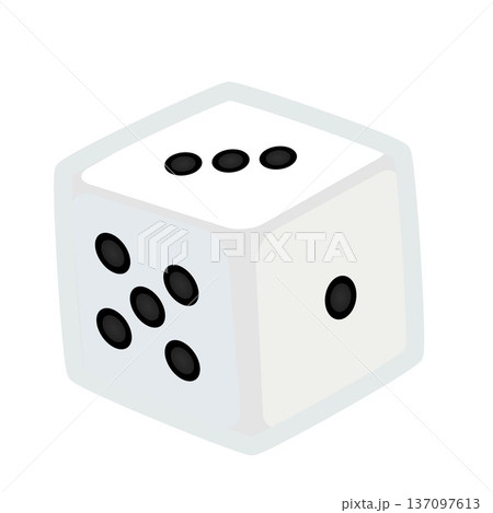 サイコロのイラスト サイコロのイラスト 137097613